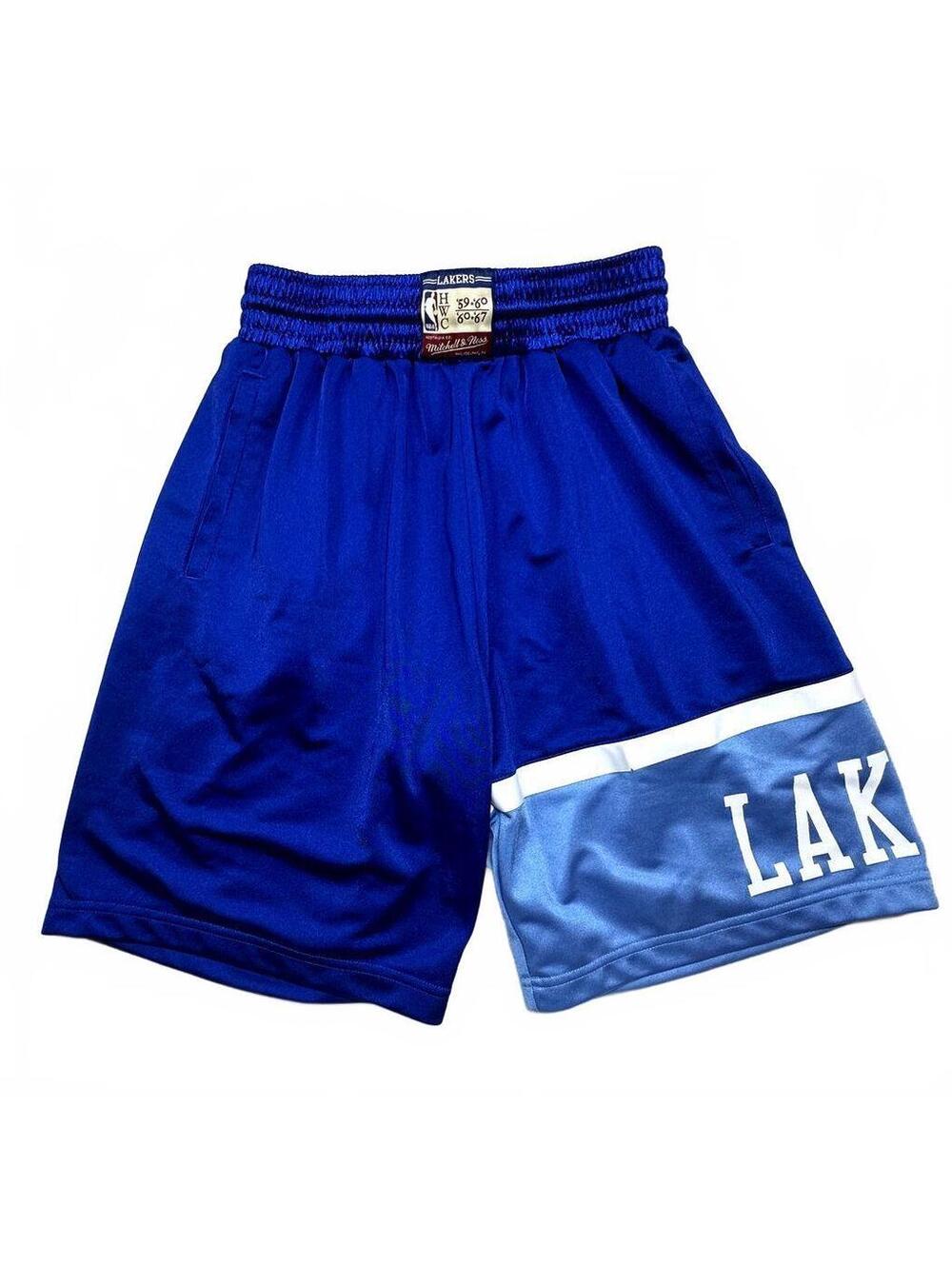 Mitchell & Ness LA Lakers 1959-60 Hardwood Classics Team Heritage Shorts Men's M